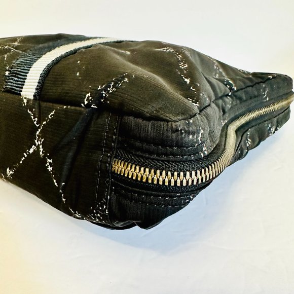 AUTHENTIC CHANEL TRAVEL LINE LIGNE BRIEFCASE WITH POUCH 5934332 MADE IN ITALY - Picture 12 of 16